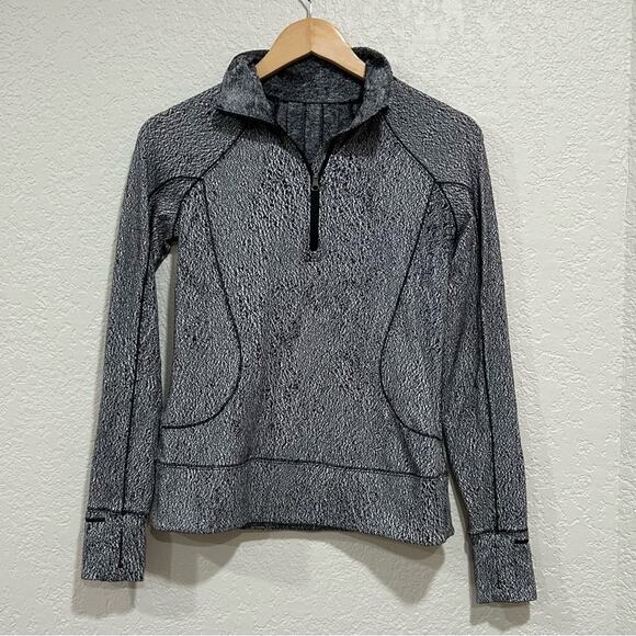 Lululemon rush hour 1/4 zip sweater womens size 6 - Picture 2 of 8